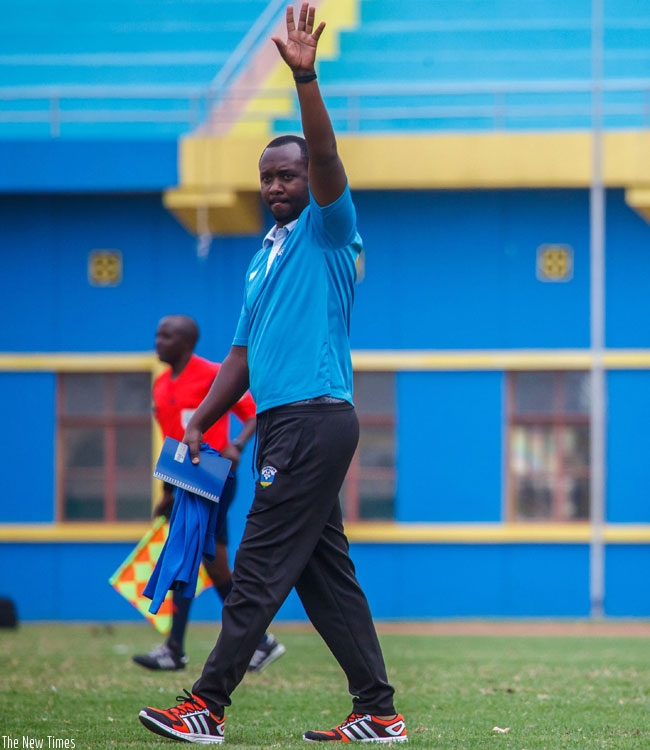 Former Amavubi and APR coach Vincent Mashami was told by Head coach Johnny Mckinstry that his services were no longer needed. (Timothy Kisambira)