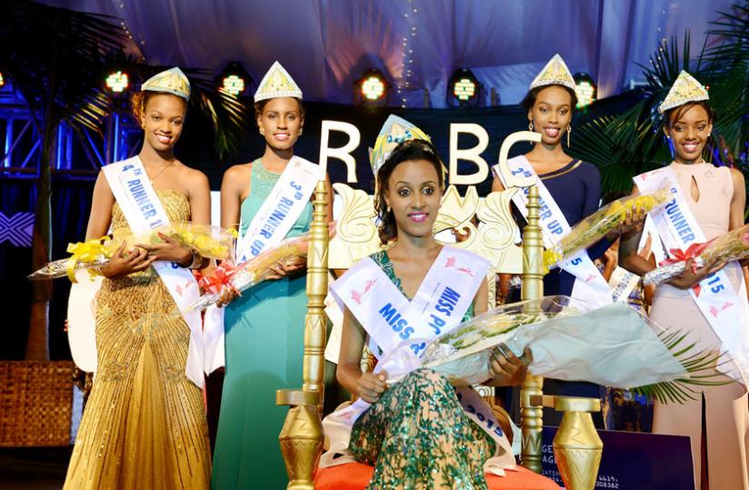 Miss Rwanda 2015 finale. (File)