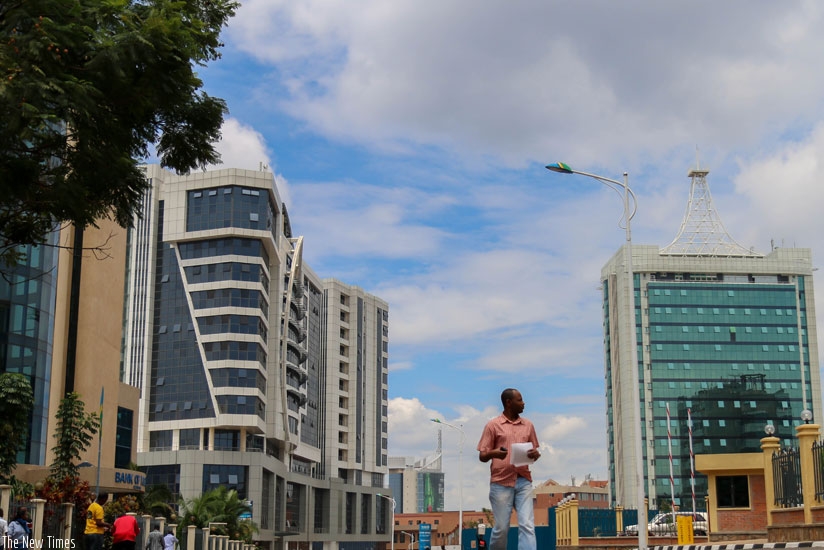 The Kigali car-free zone. The World Bank has ranked Kigali among the six top cities in the world that demonstrate global competitiveness. (Timothy Kisambira)