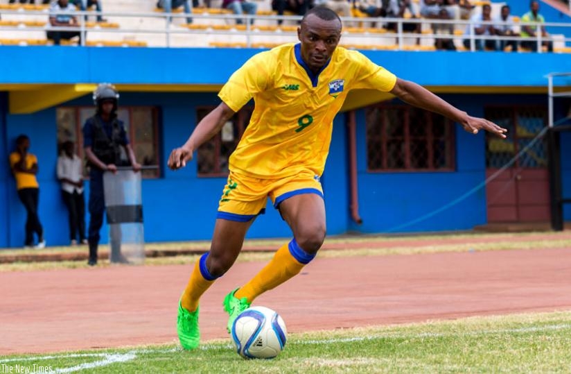 Amavubi striker Jaques Tuyisenge has urged strikers in the national team to get sharper as CHAN nears. (T. Kisambira)
