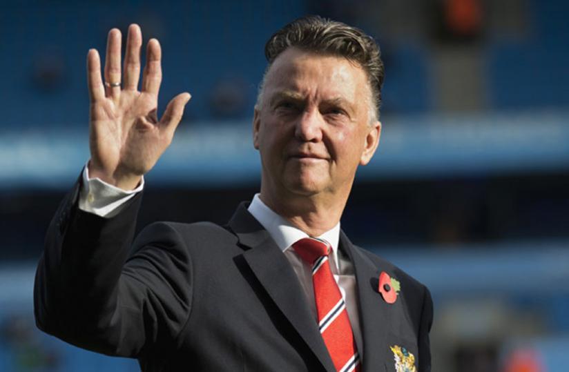 Man United coach Louis van Gaal. (Net photo)