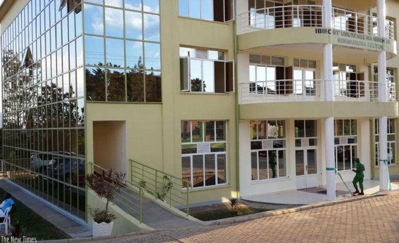 The Kimihurura sector's new office complex. (Sam A. Sewanyana)