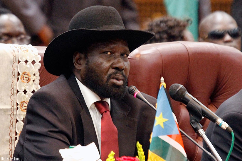 South Sudan President Salva-Kiir. His country will soon be part of the Northern Corridor Infrastructure Projects (NCIP) initiative. (Internet photo)