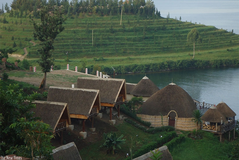 The cottages at Rwiza.