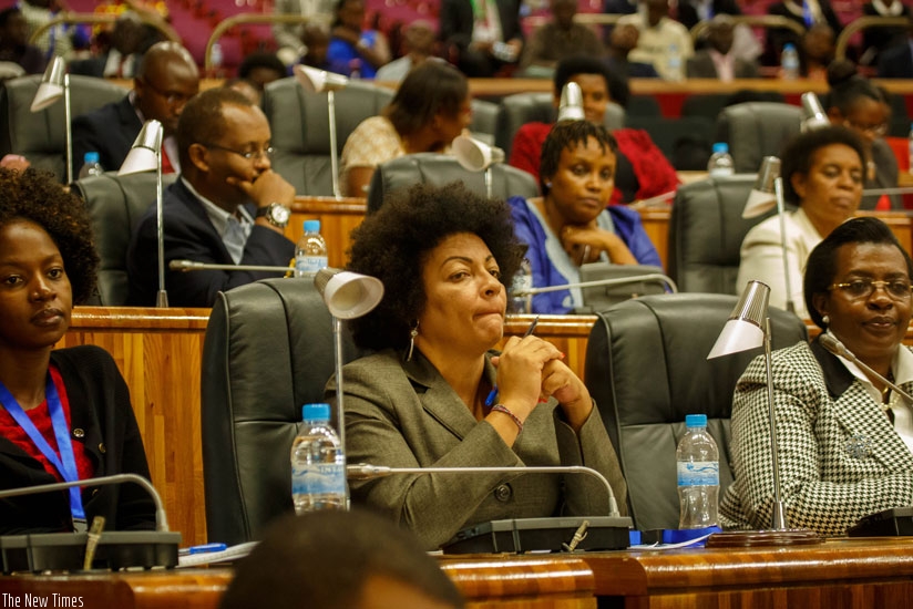 EALA members follow proceedings during their last session in Kigali last year. The East African legislative body will next week discuss the Burundi crisis. (File)