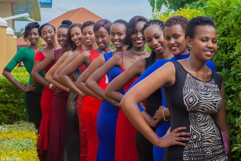 All eleven contestants in Kayonza. (All photos by Faustin Niyigena)