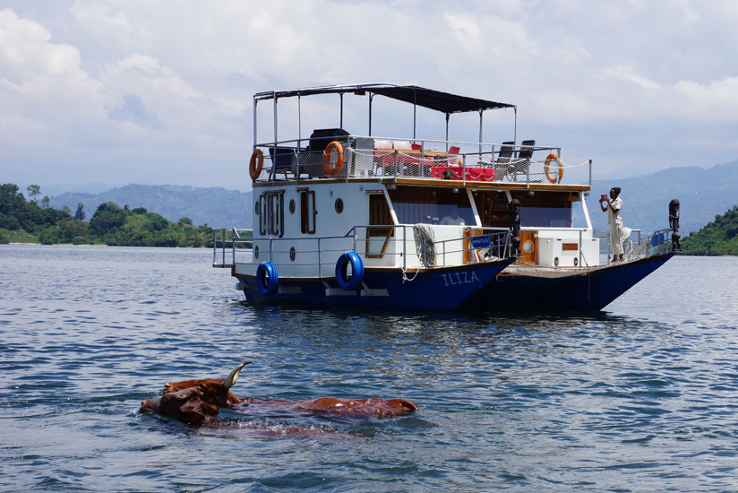The magnificent Iliza boat. (Photograph: David Toovey)