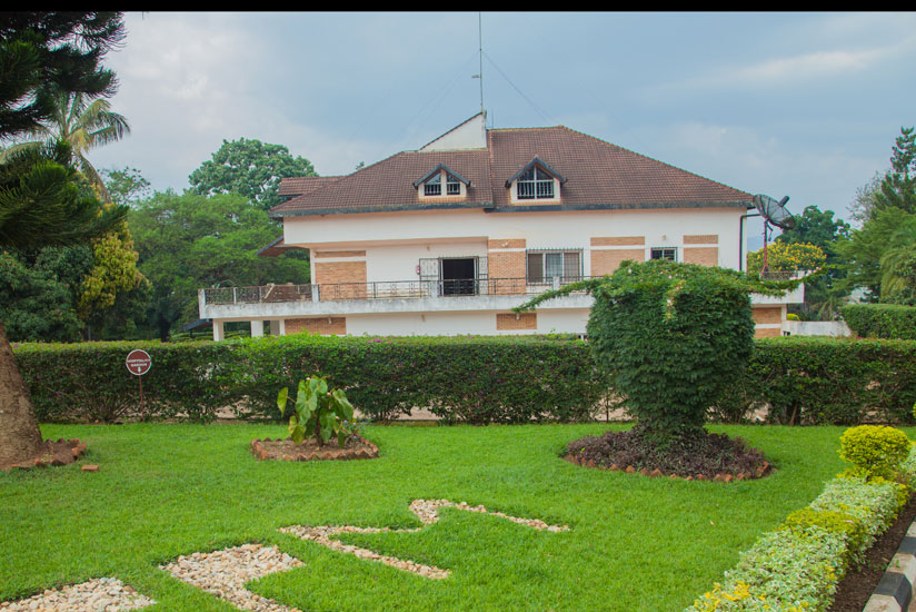 The Presidential Palace Museum in Kanombe was home to former presidents Juvenal Habyarimana (from 1973 to 1994) and Pasteur Bizimungu (1994 to 2000). (Faustin Niyigena)