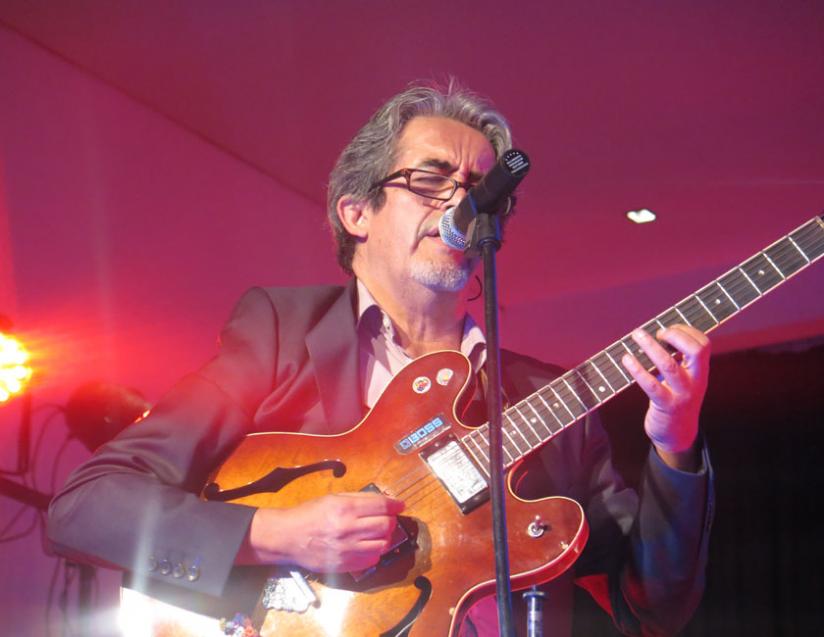 Uribe was impressive on the guitar.