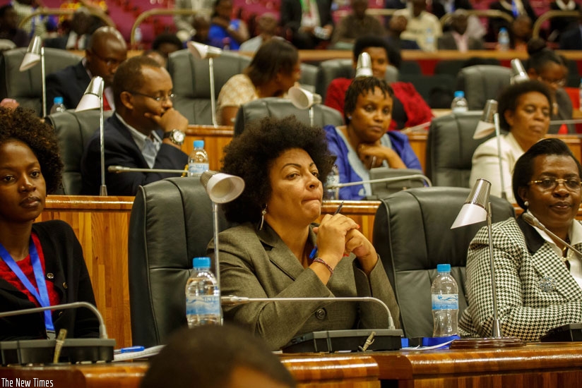 EALA members follow proceedings during their last session in Kigali last year. The East African legislative body will next week discuss the Burundi crisis. (File)