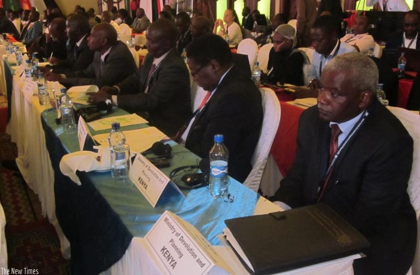 Some of the participants at the on-going 20th ICE meeting of UNECA in Nairobi. (E. Kwibuka)