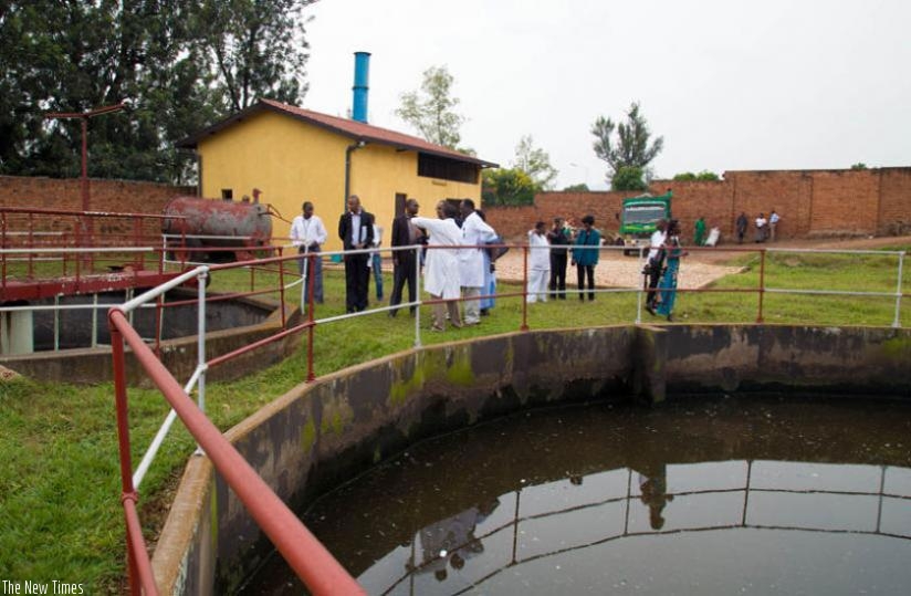 Sewerage system at University Teaching Hospital  of  Kigali (CHUK). (Timothy Kisambira)