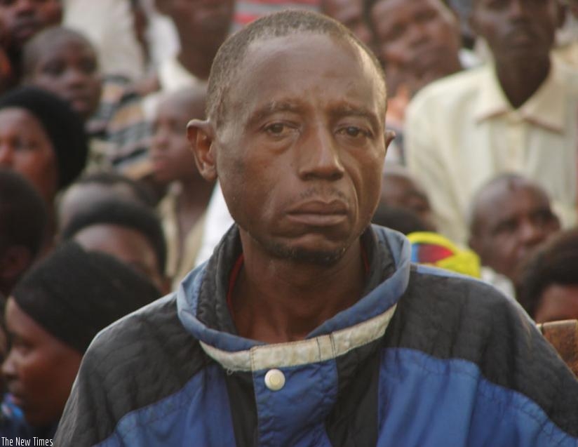 Niyibizi will spend the rest of his life in jail. (K. Rwamapera)