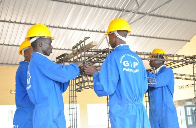 Students of Gishari Polytechnic. The new project helps students get hands-on skills. (File)