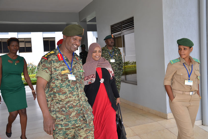 Some of the participants at Rwanda Peace Academy. (Courtsey)