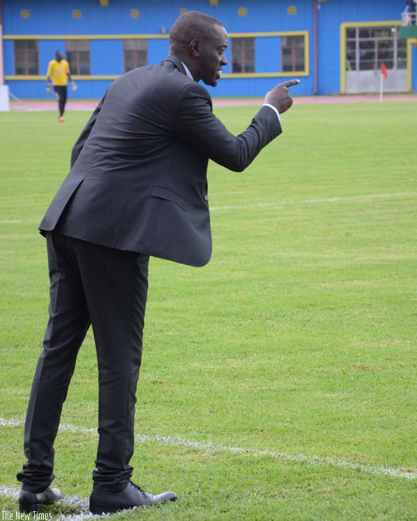 Rubona has hailed his players after winning his first international game in charge of APR. APR beat Mbabane Swallows 4-1 on Saturday. (Courtesy)