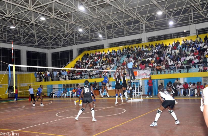 APR play against Rwanda Revenue Authority during the 2012 league. (Courtesy)