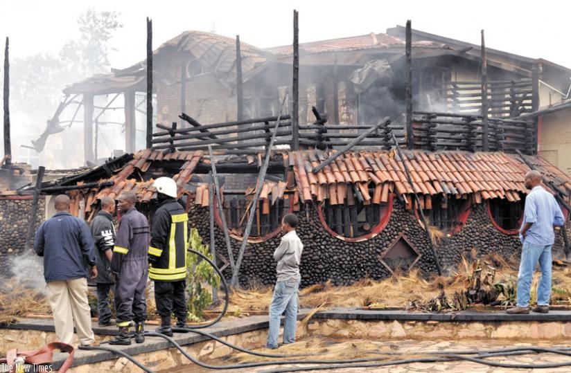 Cadillac was burnt to ashes when fire razed the facility. (File)