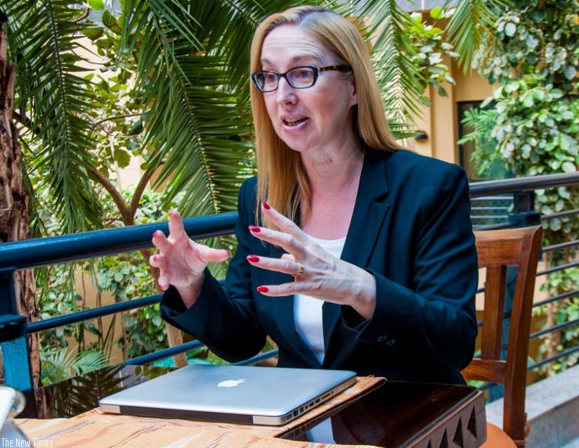 Hawken during the interview last week. (Teddy Kamanzi)