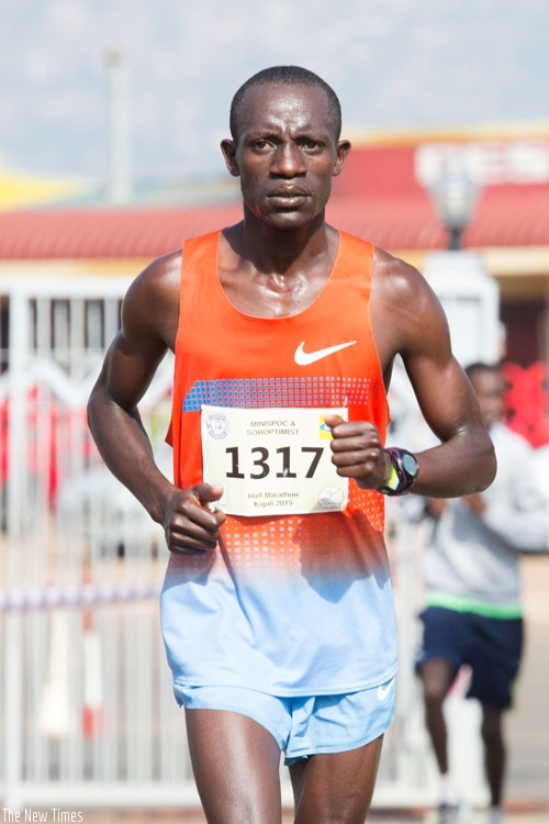 Olympian Robert Kajuga is the first Rwandan athlete to be banned for missing a drug test last May. (File)