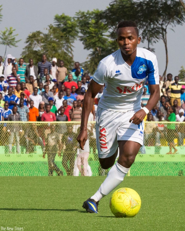 Rayon Sports youngster Kevin Muhire is among 26 players who are preparing to face Uganda. (Timothy Kisambira)