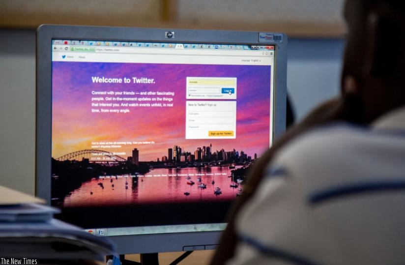 Twitter has increasingly become a popular communication platform. (Doreen Umutesi)