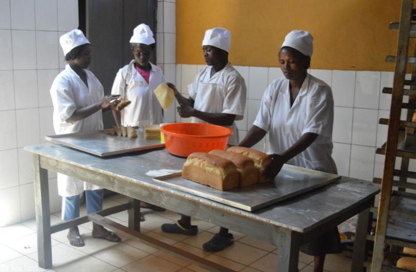 A bakery project is one of the money making ventures set up to help the women. (Sharon Kantengwa)