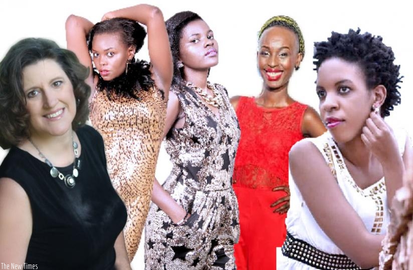 L-R: Barbra Bannette, Lillian Namudope, Masha Davids, Nina Umuhoza, Sheebah Shashai. (Courtesy)