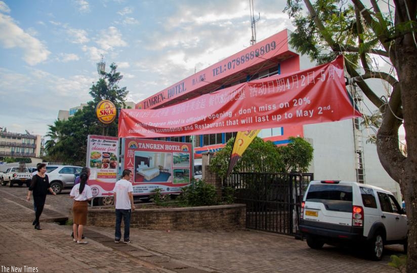 From the opening day until May 2nd, Tangren Hotel offers 20% discount for both accommodation and restaurant. (Faustin Niyigena)