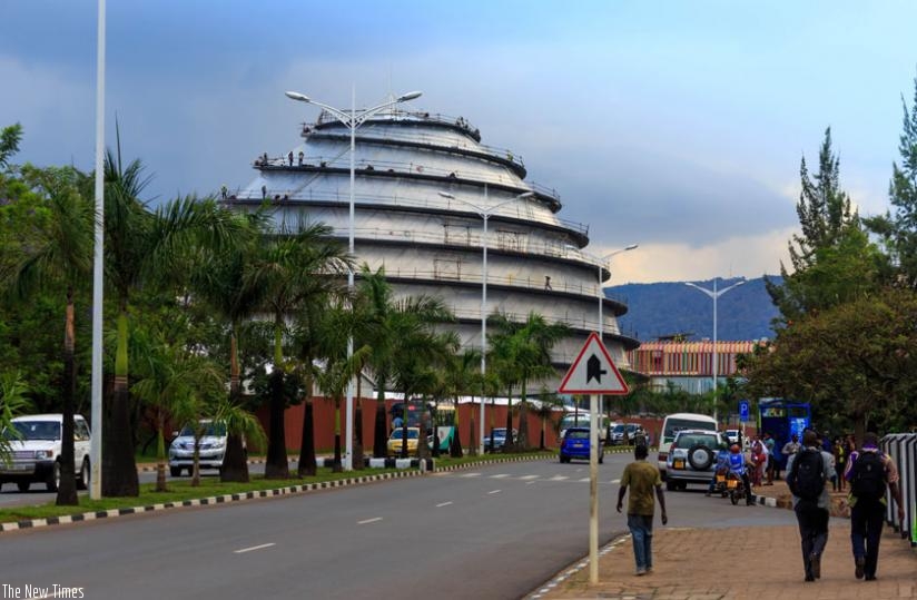 The long awaited Kigali Convention Centre will be completed in June 2016. (File)