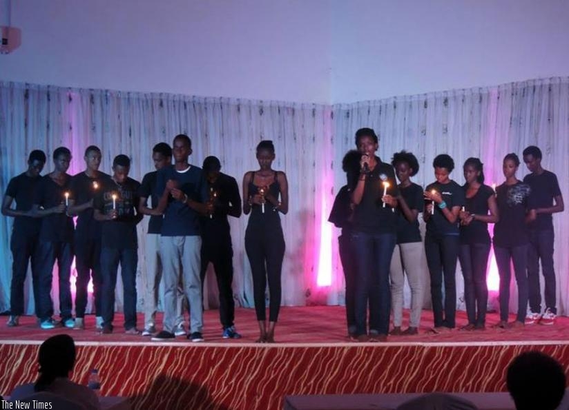 Youth perform during a past event. (Julius Bizimungu)