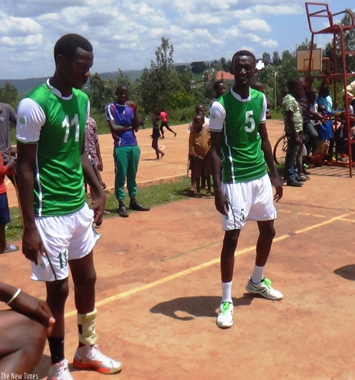 Richard Muhirwa (5) and Alfred 'Rufu' Mutabazi (11) have been key players for Kirehe this season. (Peter Kamasa)