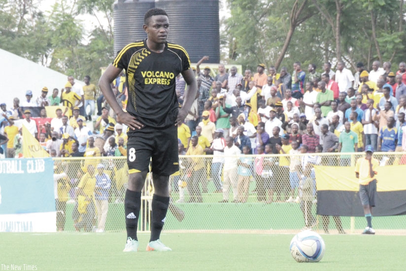 Muhadjiri Hakizimana has scored nine league goals in 15 matches this season, four of them from direct free-kicks. (File)
