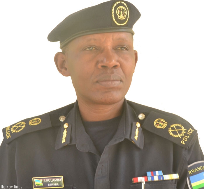 ACP Kuramba says RNP's Interpol department has always prioritised tracking Genocide fugitives to bring them to justice. (Courtesy)