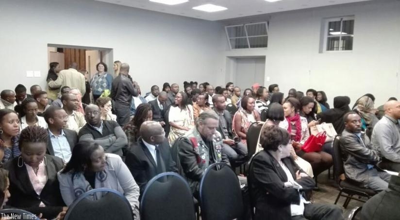 The event brought together Rwandans and friends living within and around Johannesburg. (courtesy)