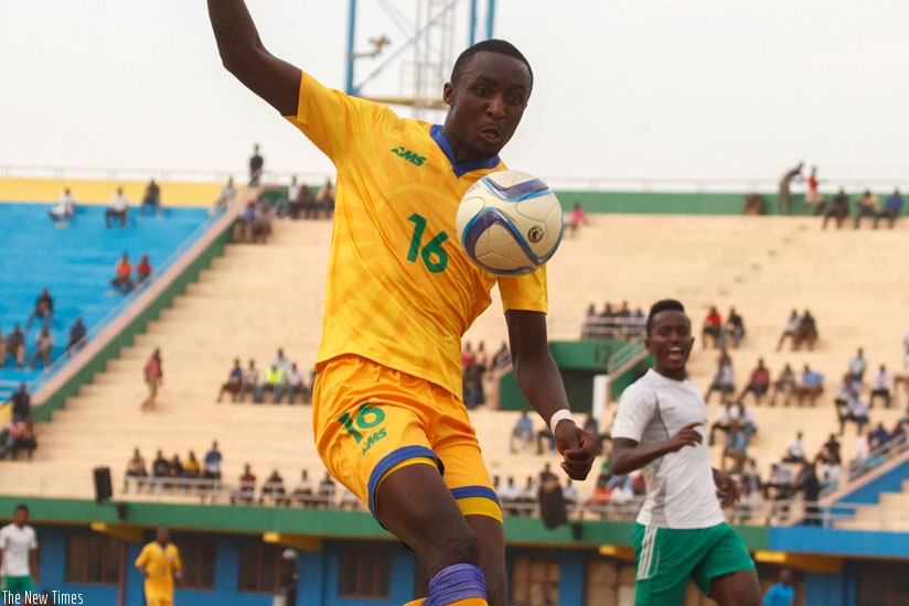 Rwanda international Ernest Sugira is expecting to leave AS Kigali at the end of the season. (File)