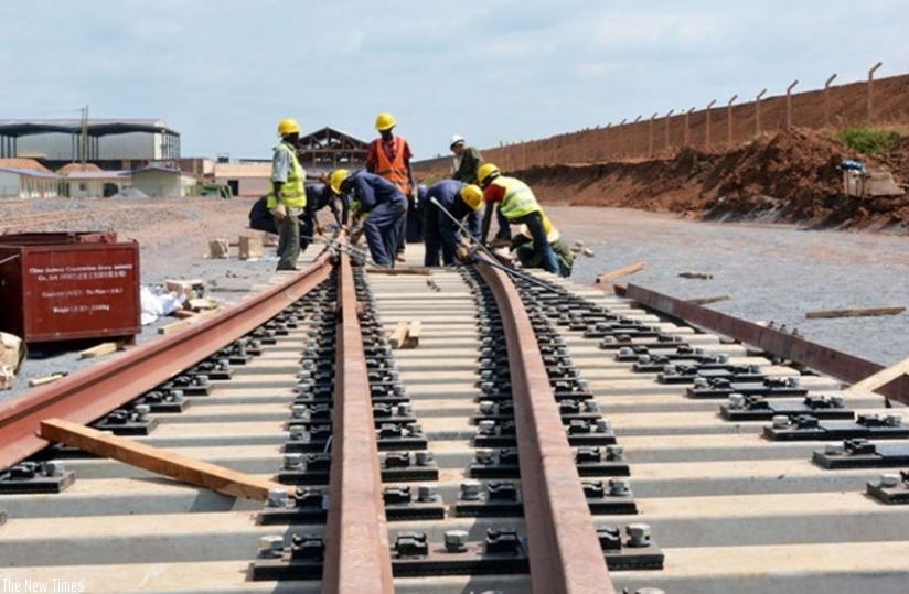 Construction of a 1,665-kilometre standard gauge railway to link Dar es Salaam port to Rwanda starts soon. (Courtesy)