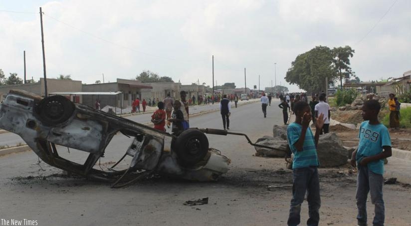 Anti-immigrant riots spread across Zambia's capital of Lusaka last week. (File)
