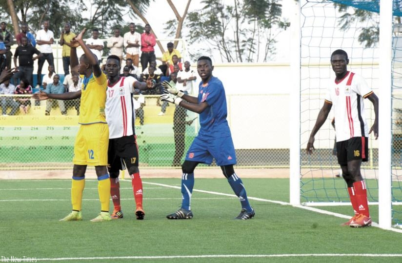 Uganda fielded Vipers Sports Club goal keeper James Aheebwa, who had two different identities on his club license and national passport. (S. Ngendahimana)