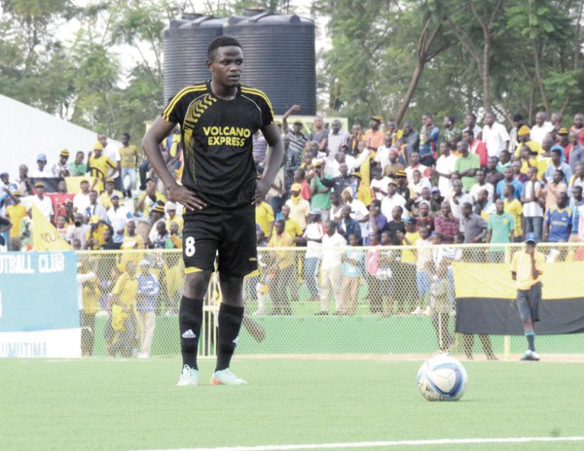 Mukura Victory Sports have given last warning their current leading goal scorer Muhadjir Hakizimana. (S. Ngendahimana)
