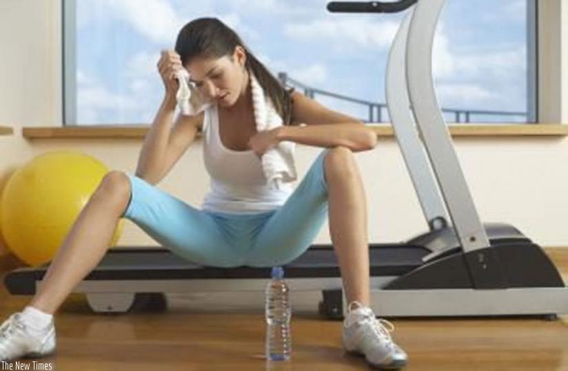 Weight loss can help overcome shortness of breath when doing exercise. (Net photo)
