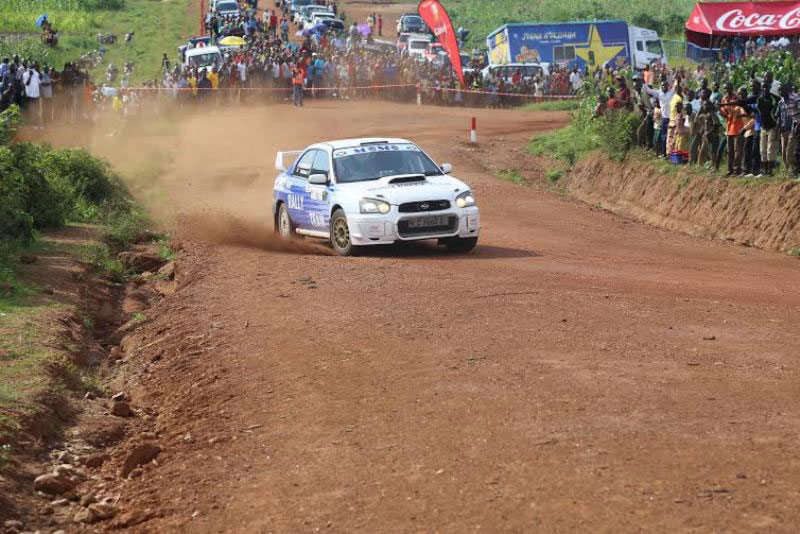 The 2015 National Rally Championship winner, Roshanali Mohamed Abbas, will be hot favourite to win the 1st Sprint Rally in Bugesera. (File)