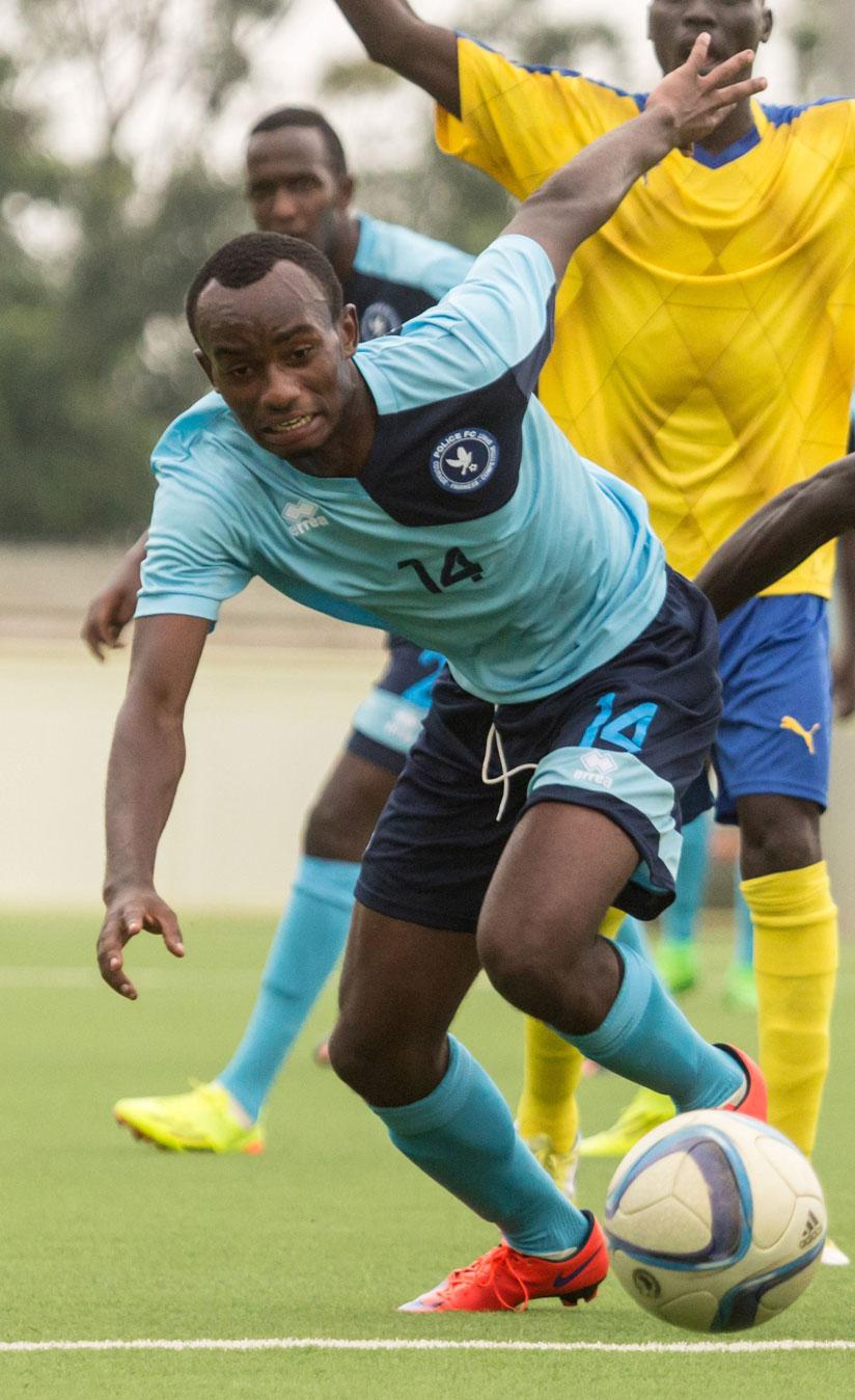 Police FC will rely on striker Dany Usengimana, who missed the game against Sunrise FC through suspension. (File)