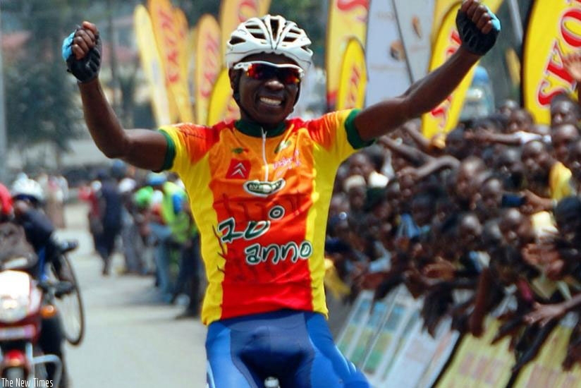 Jean-Bosco Nsengimana won the inaugural Rwanda Cycling Cup but may not defend his crown after joining Germany-based Bike Aid Team. (File)