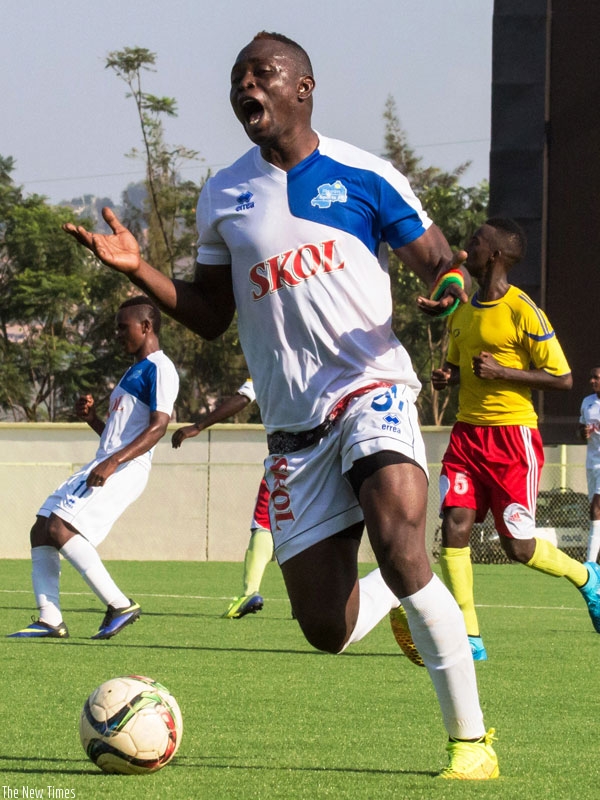 Malian striker Ismaila Diarra scored twice to take his tally for the season to 10 goals as Rayon Sports beat Rwamagana City 4-1 on Saturday. (Courtesy)