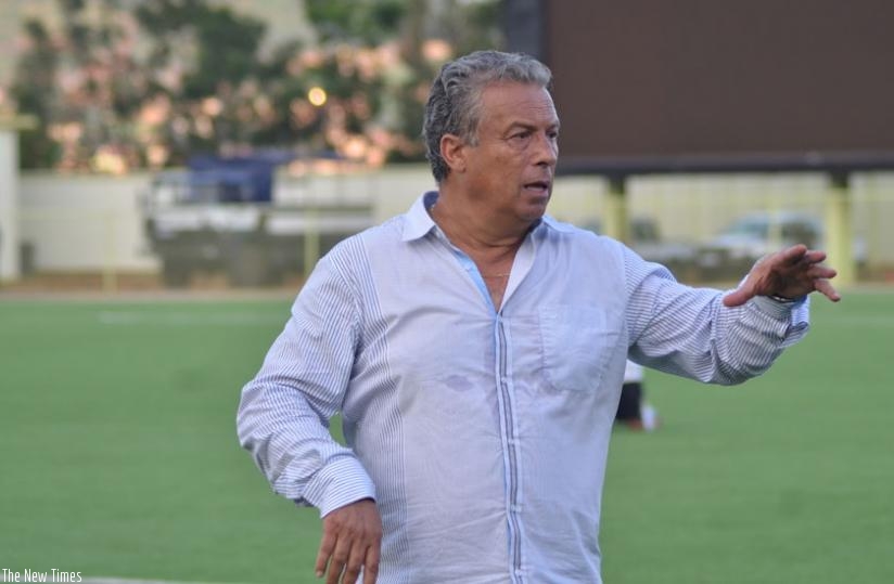 APR coach Nizar Khanfir says he wants to win every game because his team is in a good position. (Sam Ngendahimana)