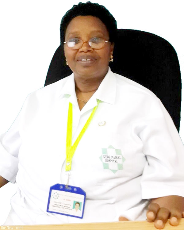 Josephine Murekezi boasts of a 31 year-long career in midwifery. (S. Kantengwa)