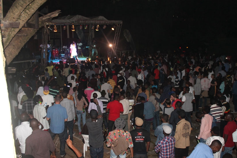 A large crowd turned up for the do. (Moses Opobo)