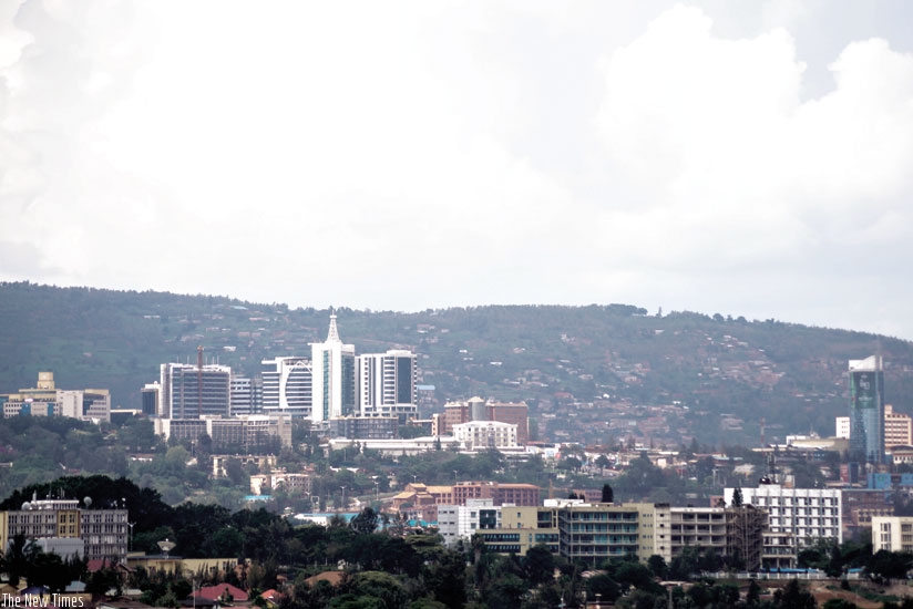 Kigali city. The forthcoming Smart Africa summit will tackle the issue of developing smart cities in the continent. (File)