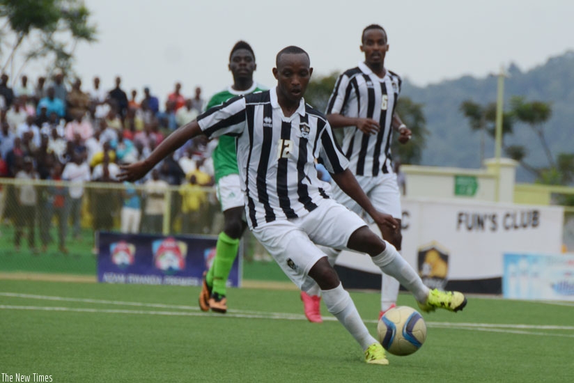 Iranzi scored the opening goal for the league leaders.  S. Ngendahimana